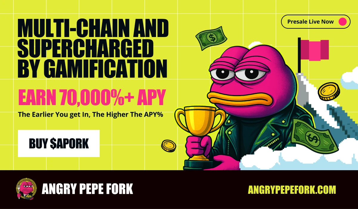 Az Ethereum és az XRP erőt mutat, miközben az Angry Pepe Fork (APORK) előértékesítési FOMO végigsöpör a Crypto Twitteren